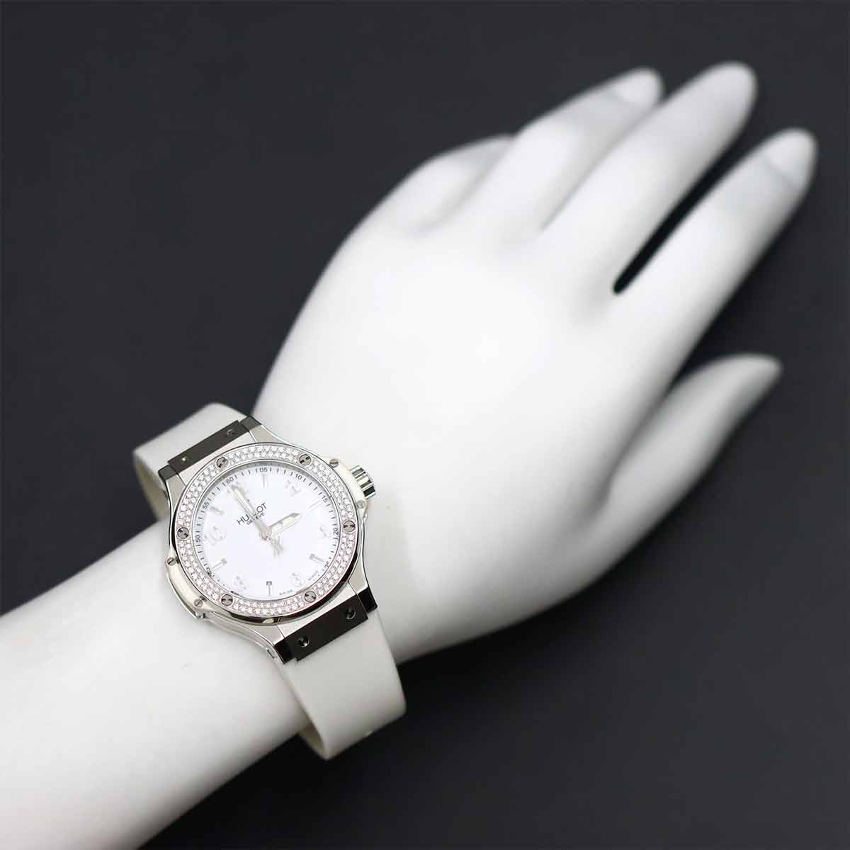 Big Bang 361 SE 2010 RW 1104 Quartz Diamond bezel Ladies Watch