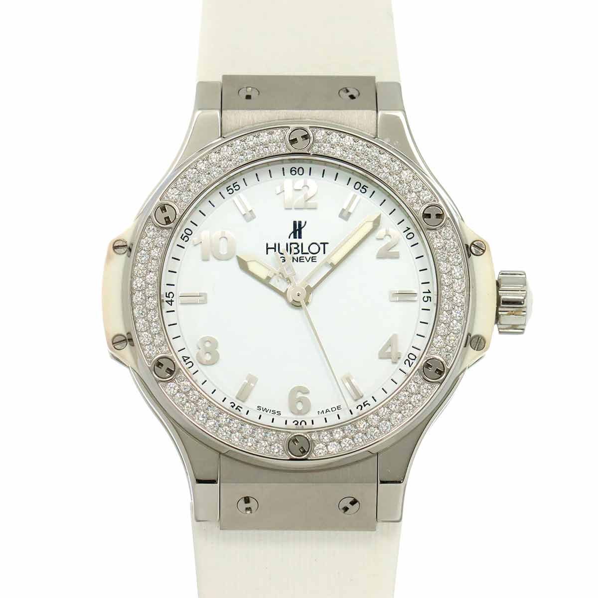 Big Bang 361 SE 2010 RW 1104 Quartz Diamond bezel Ladies Watch
