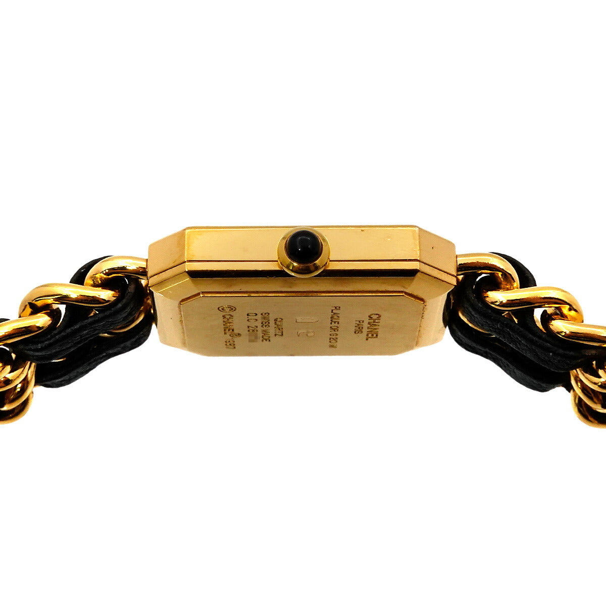 Premiere Size M H0001 Vintage Quartz Black Dial Ladies Watch