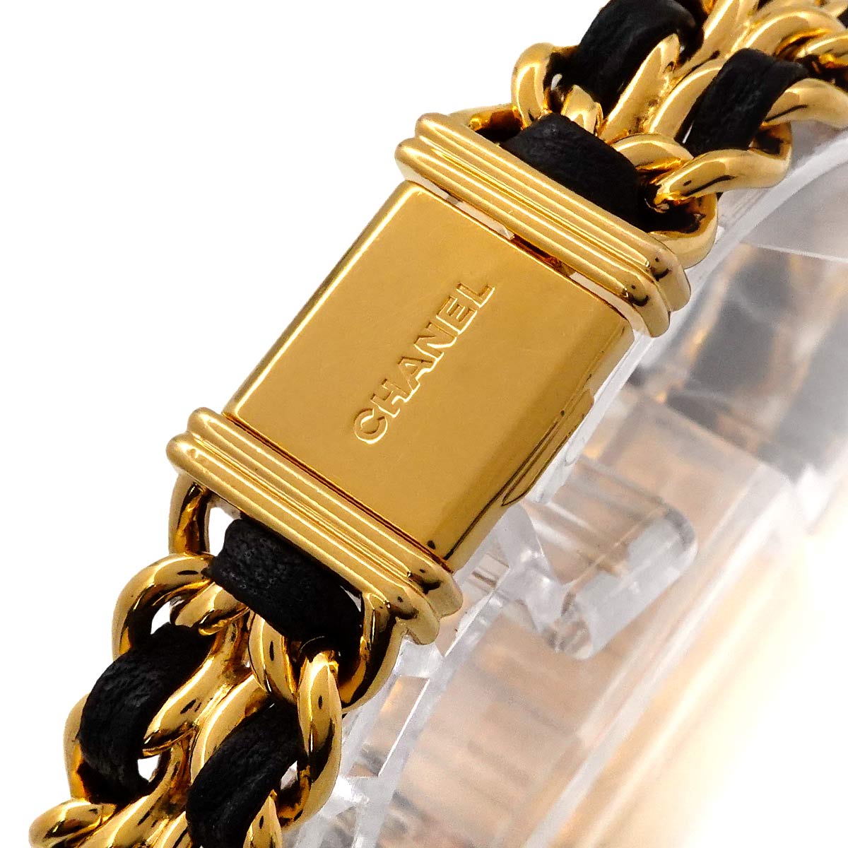 Premiere Size M H0001 Vintage Quartz Black Dial Ladies Watch