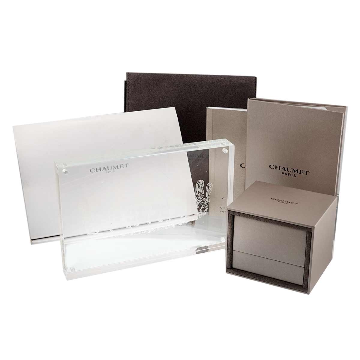 CHAUMET Diamond 0.27ct F/VVS1/EX Ring Pt size52 5.75-6(US)