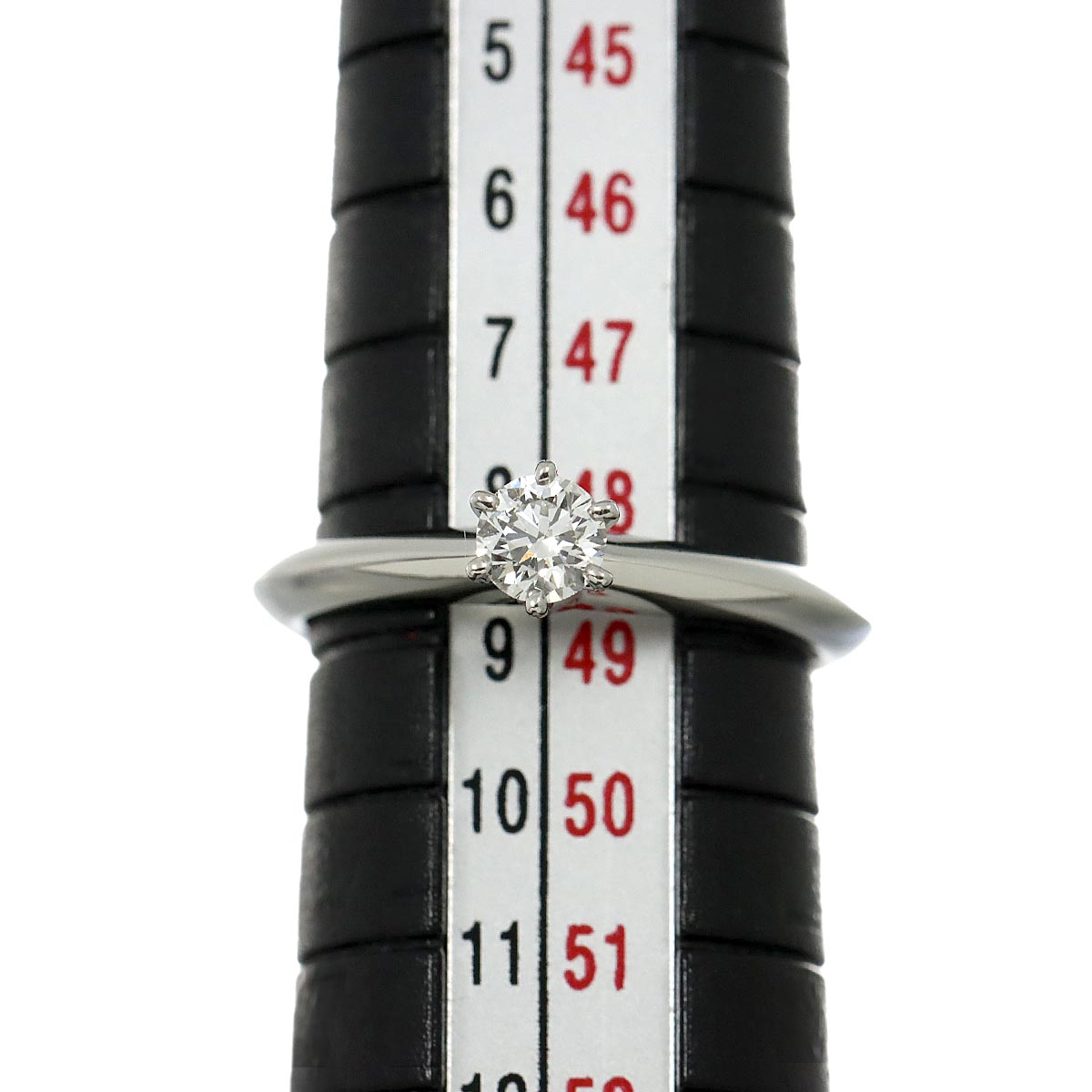 Diamond 0.21ct Ring Pt 4.75-5(US)