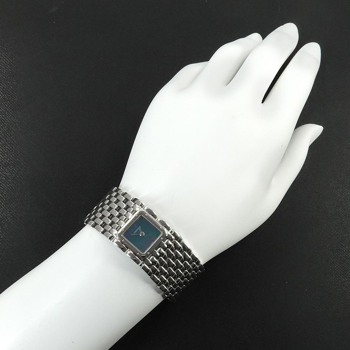 Panthere Ruban W61002T9 Quartz Blue Shell Dial Ladies Watch