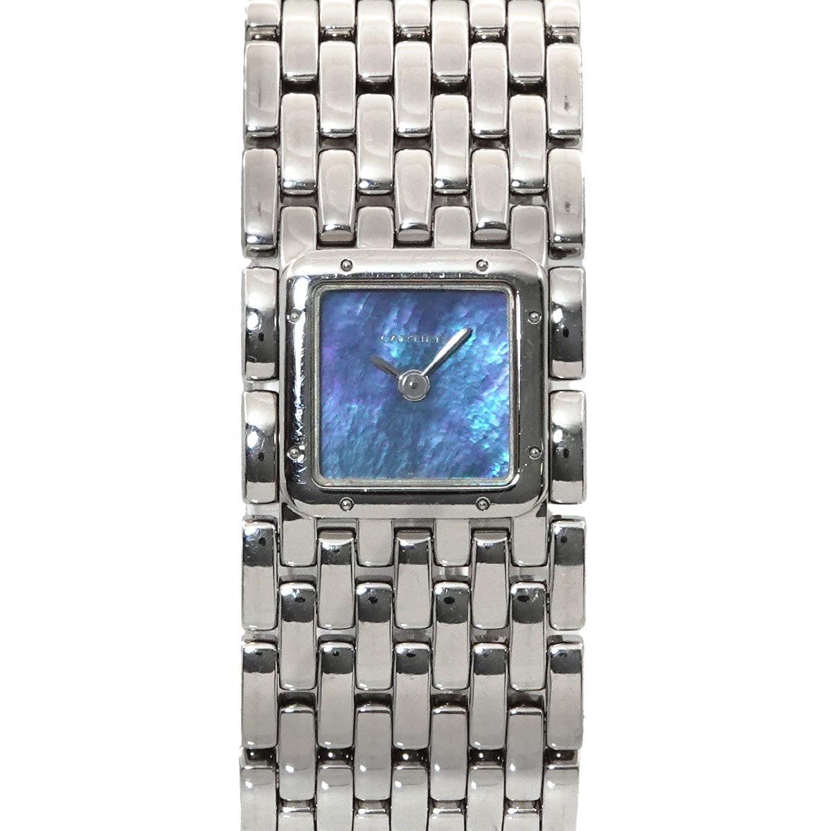 Panthere Ruban W61002T9 Quartz Blue Shell Dial Ladies Watch