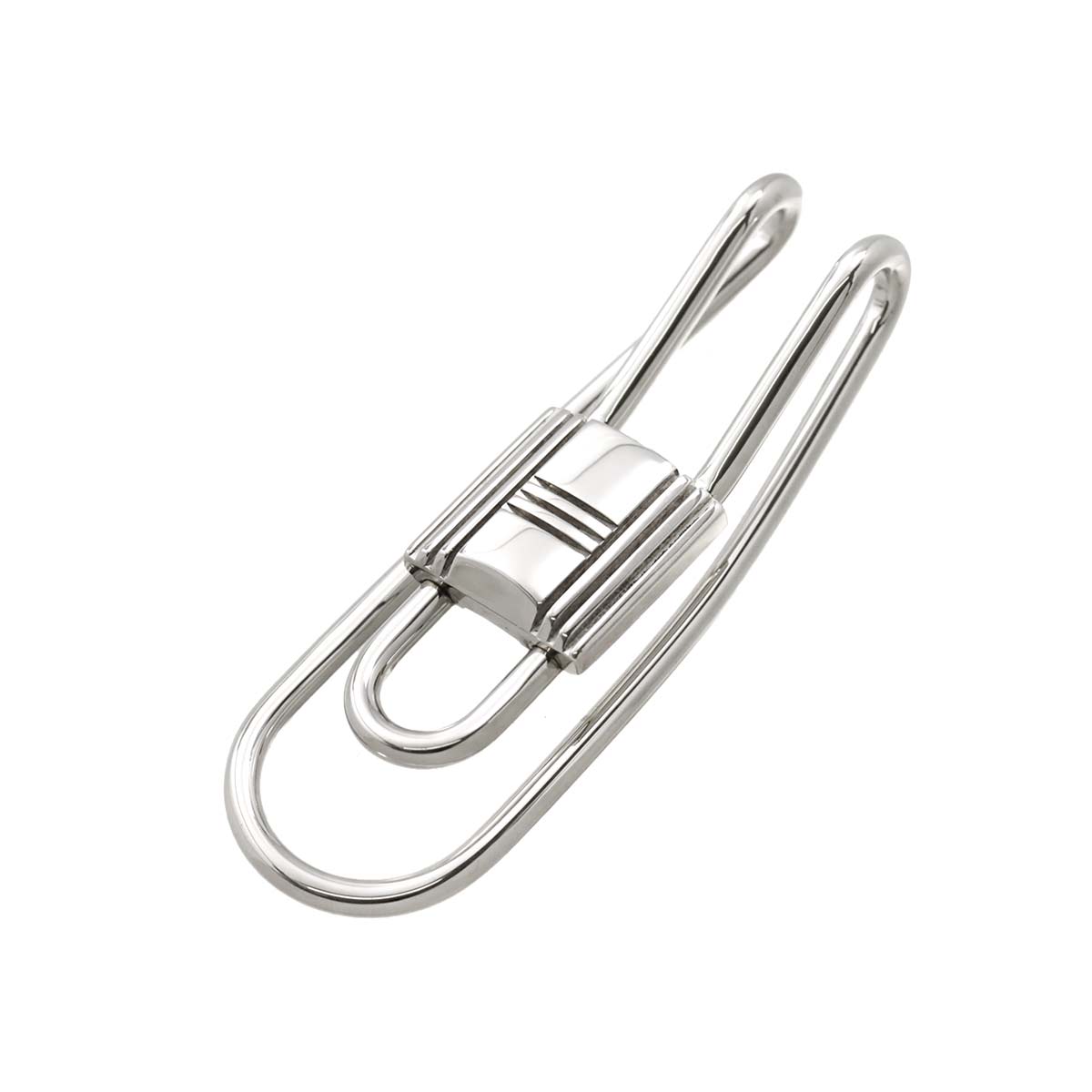 HERMES Cadena motif Money clip SV 925