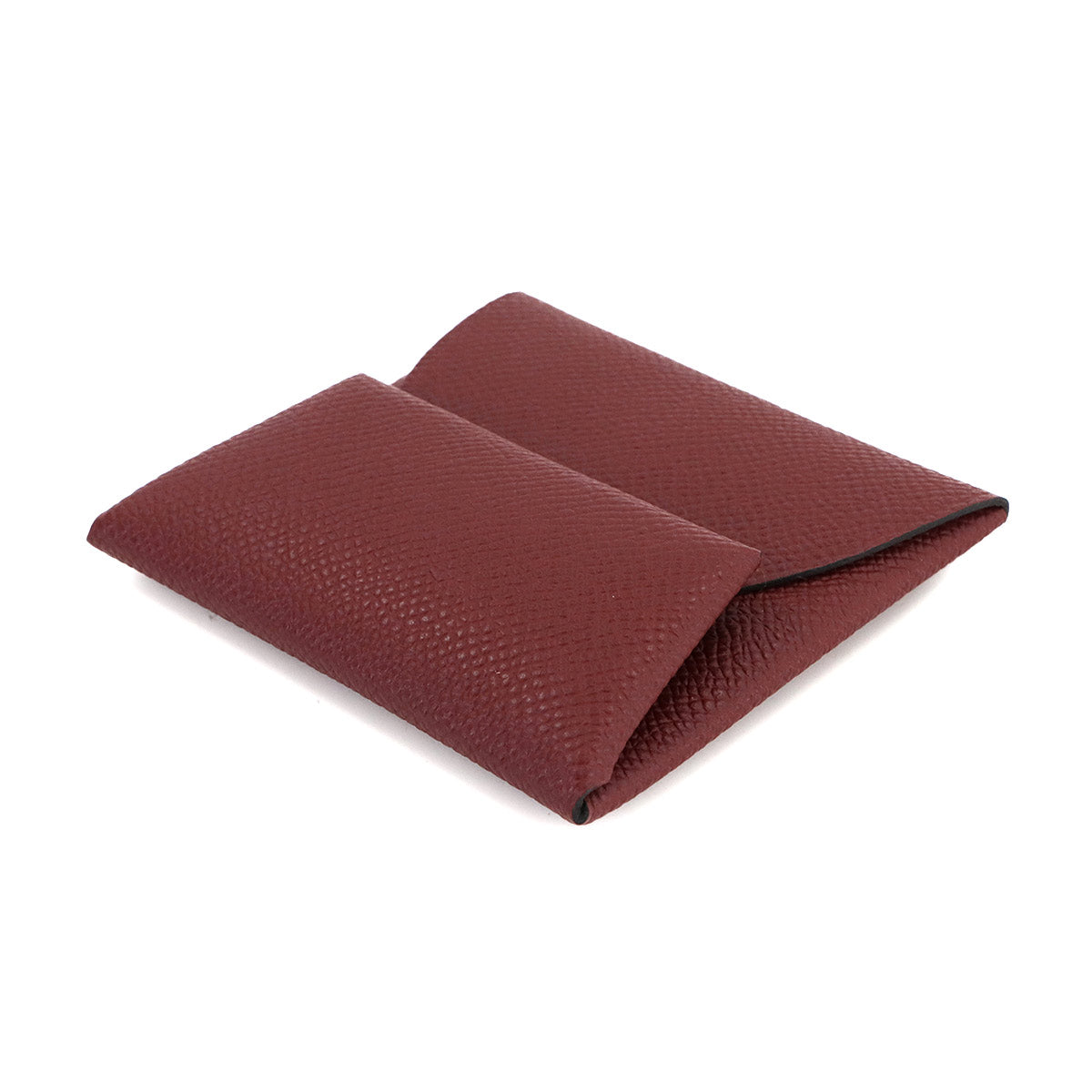 Bastia Coin Case Purse Veau Epsom Rouge H