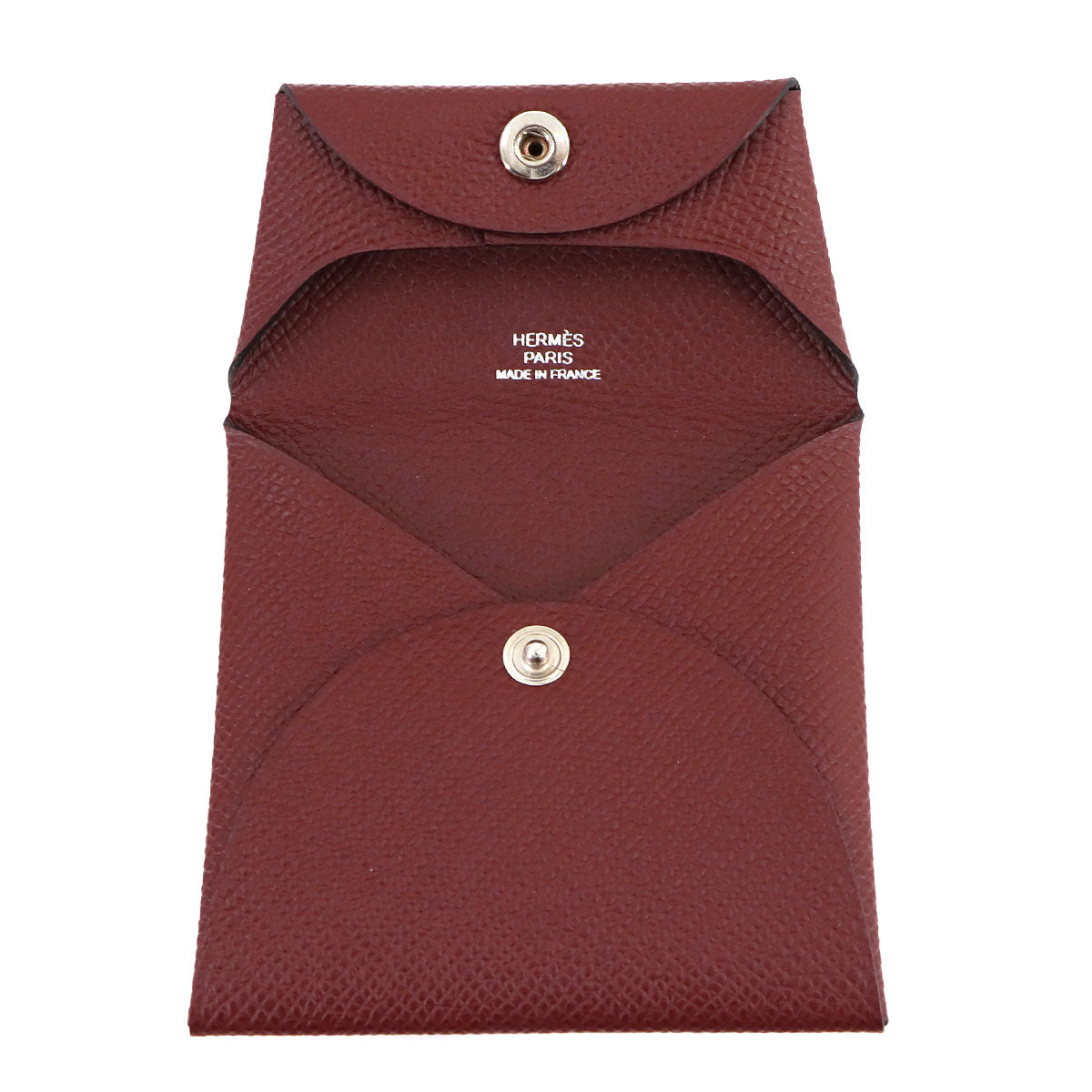 Bastia Coin Case Purse Veau Epsom Rouge H