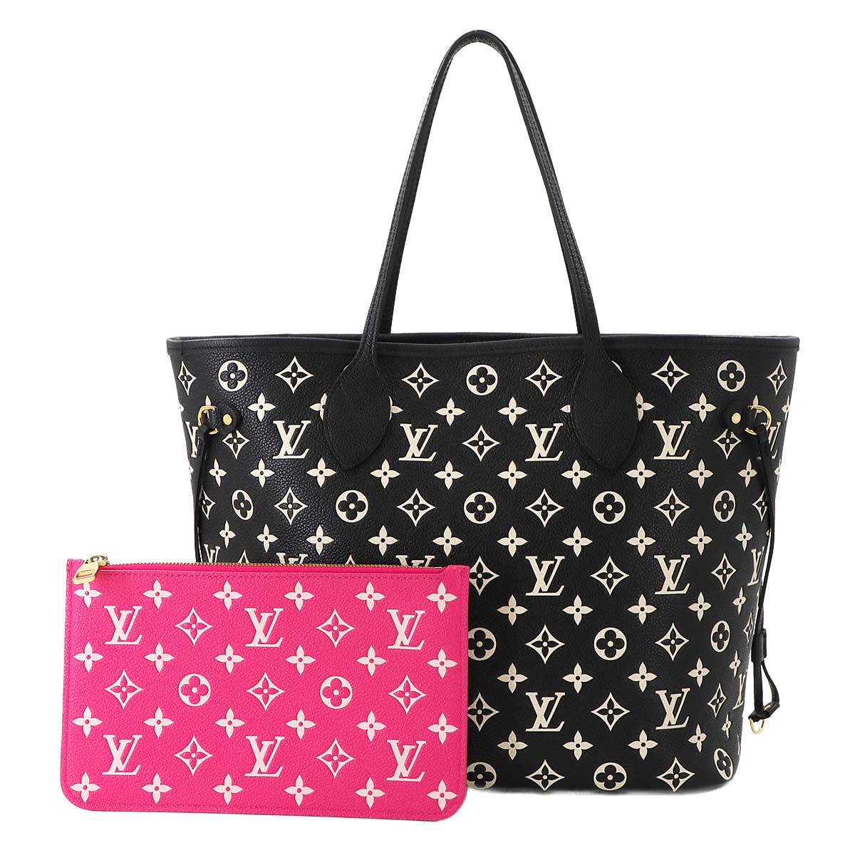 Monogram Empreinte Neverfull MM Tote Bag Black M46103 90281939