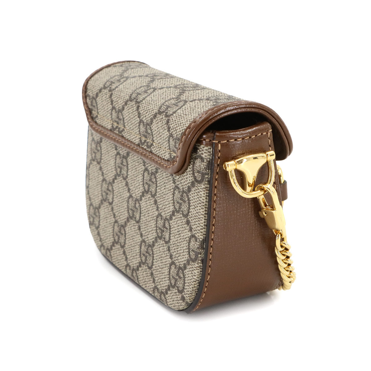 Horsebit 1955 Mini Chain Hand Shoulder Bag GG Supreme Canvas 90281952