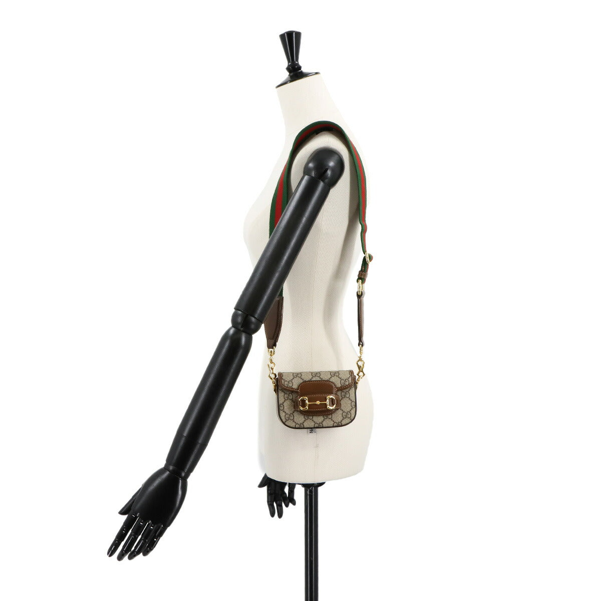 Horsebit 1955 Mini Chain Hand Shoulder Bag GG Supreme Canvas 90281952