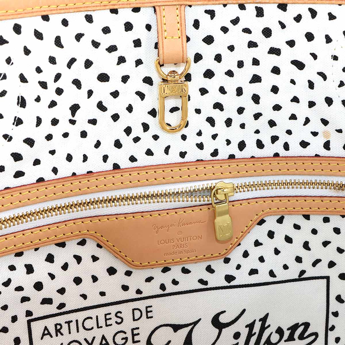 Monogram Wave Neverfull MM Tote Bag Yayoi Kusama M40684 90282135