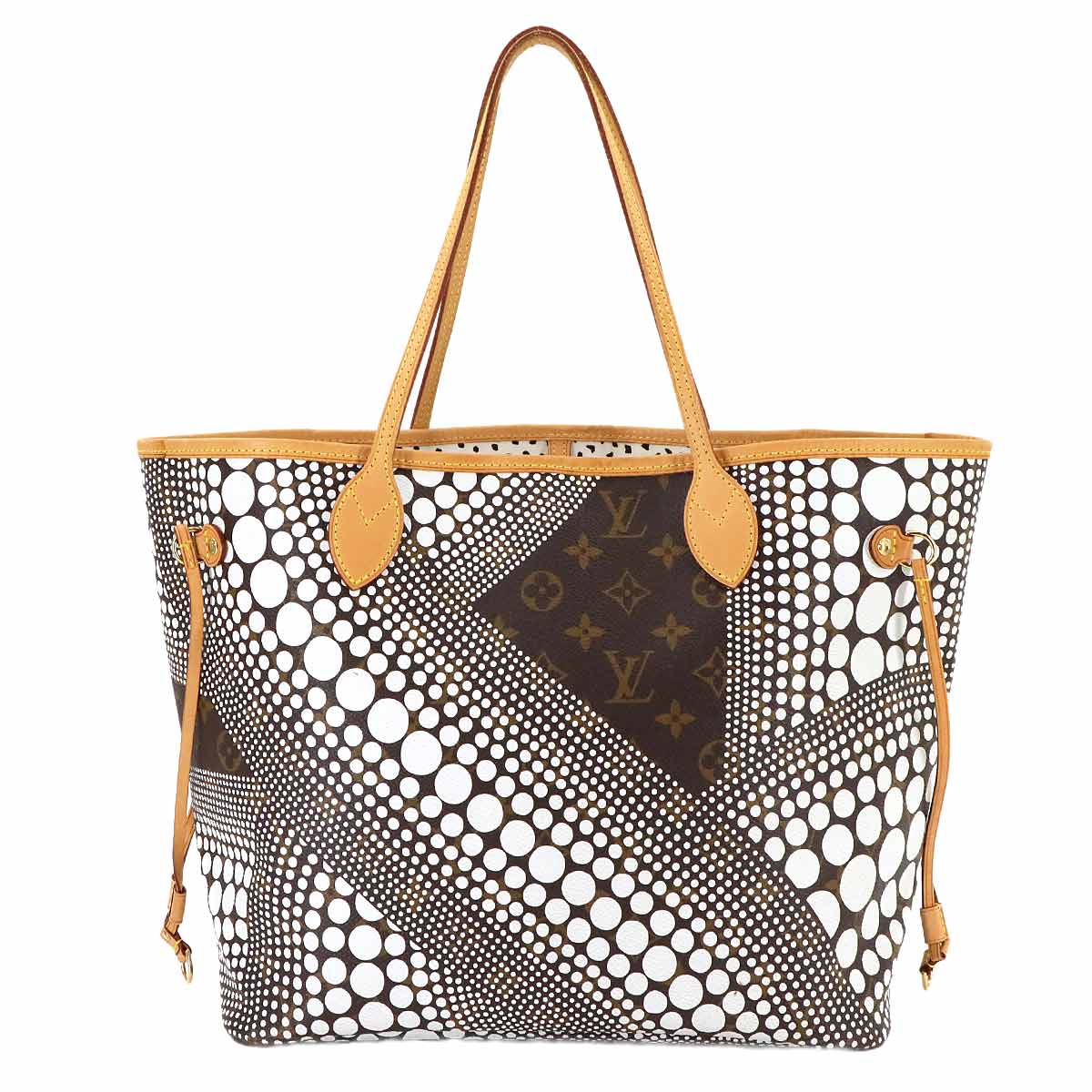 Monogram Wave Neverfull MM Tote Bag Yayoi Kusama M40684 90282135