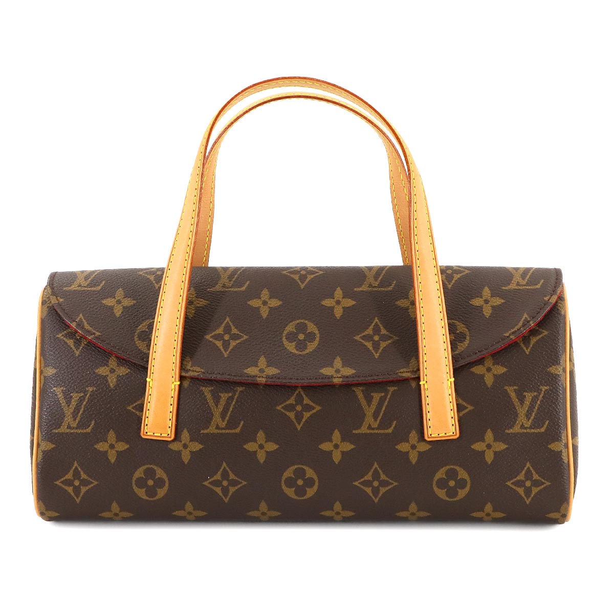 LOUIS VUITTON Monogram Sonatine Hand Bag Brown M51902 Purse
