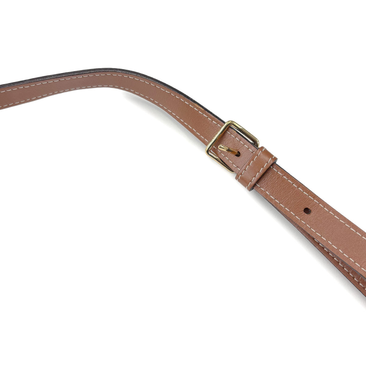 CELINE Triomphe Medium Folco Shoulder Bag PVC Leather Tan 191502BZJ