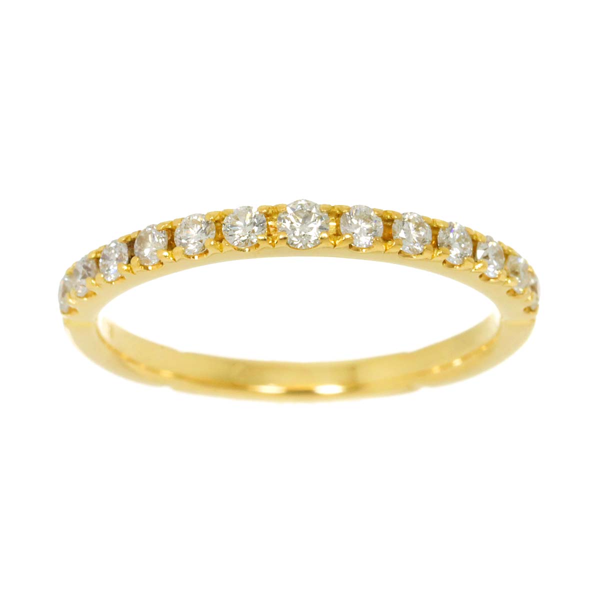 Festaria Diamond 0.28ct/0.041ct Ring 18K YG 750 Size6.25-6.5(US)