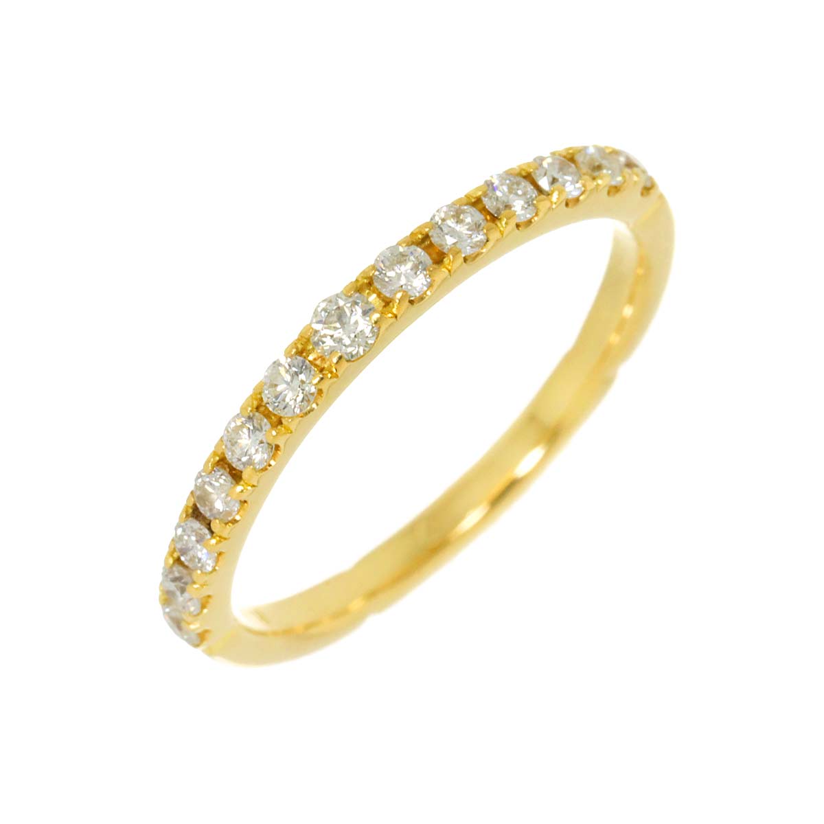 Festaria Diamond 0.28ct/0.041ct Ring 18K YG 750 Size6.25-6.5(US)