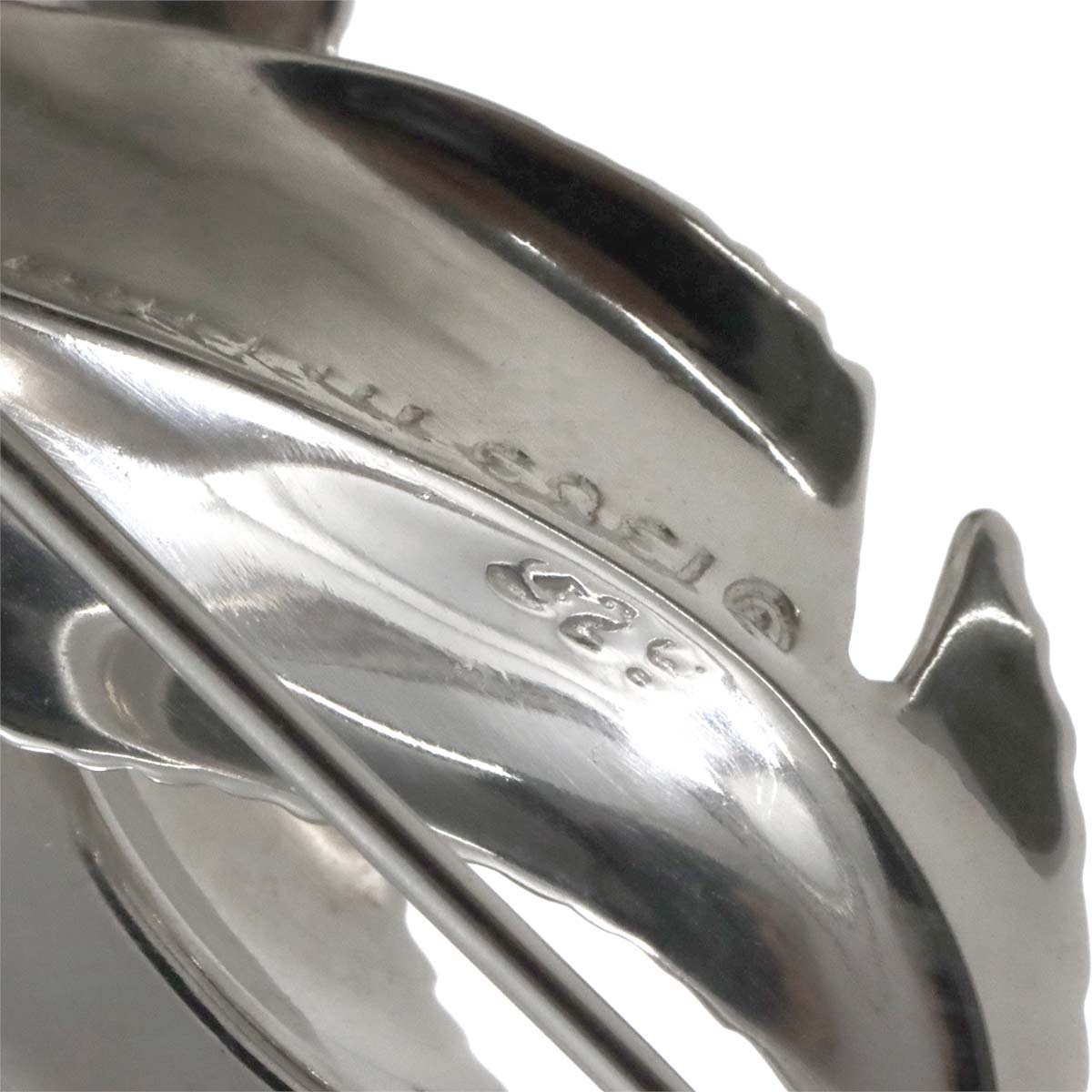 Brooch 18K Yellow Gold 750 Silver