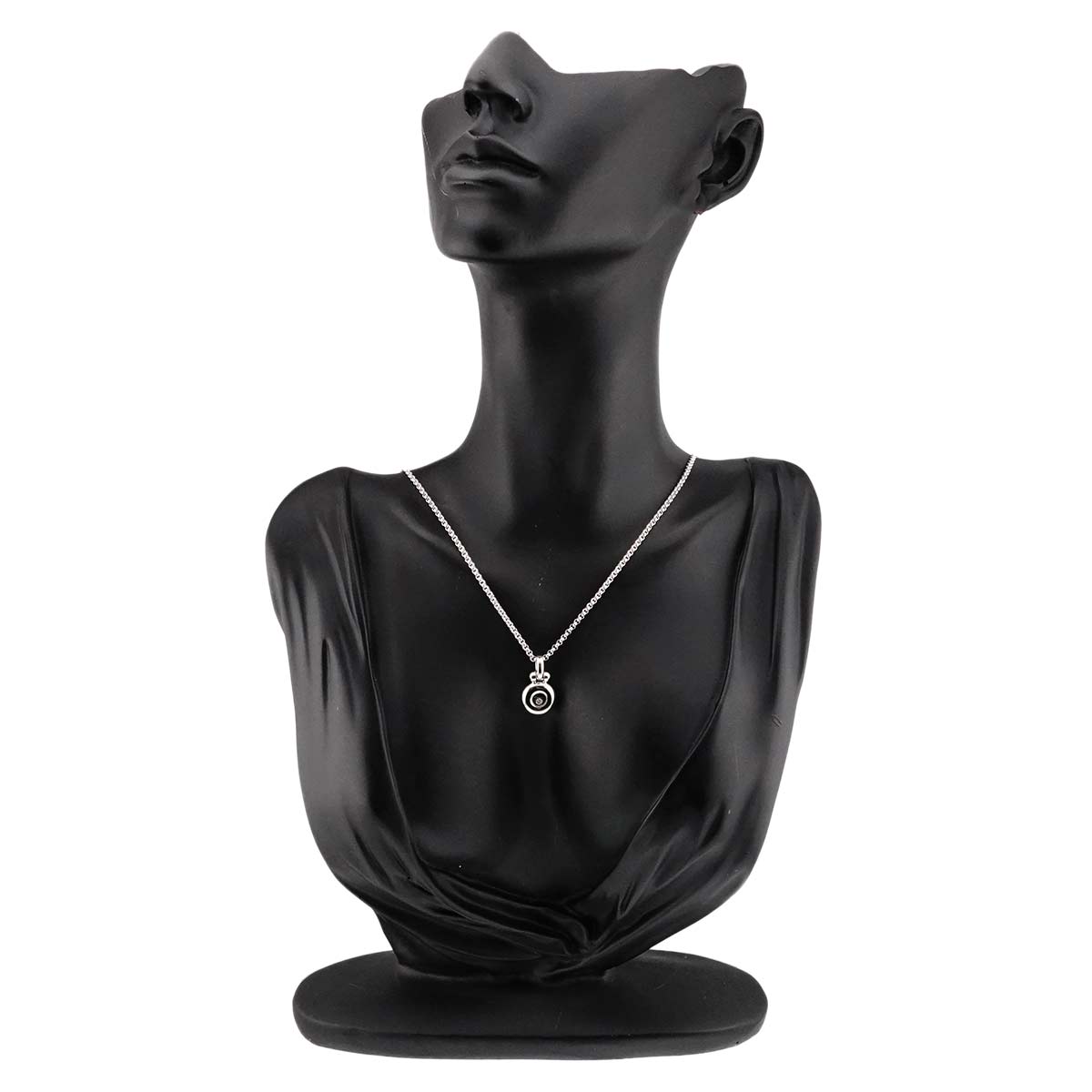 Happy Diamond Necklace 18K White Gold 750