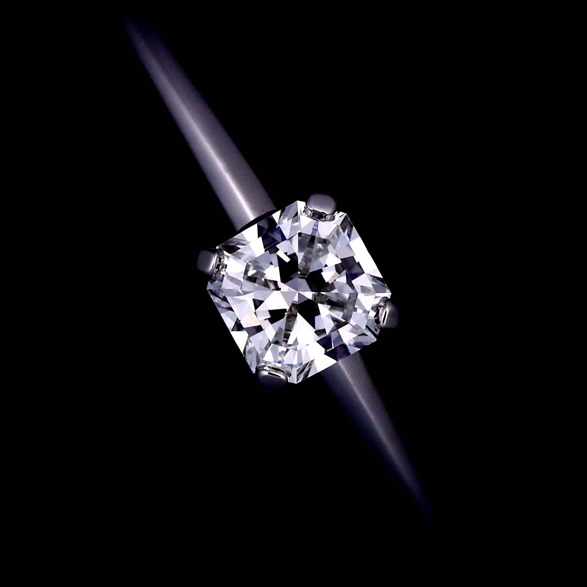 Diamond 0.20ct Ring Platinum size4.5(US)