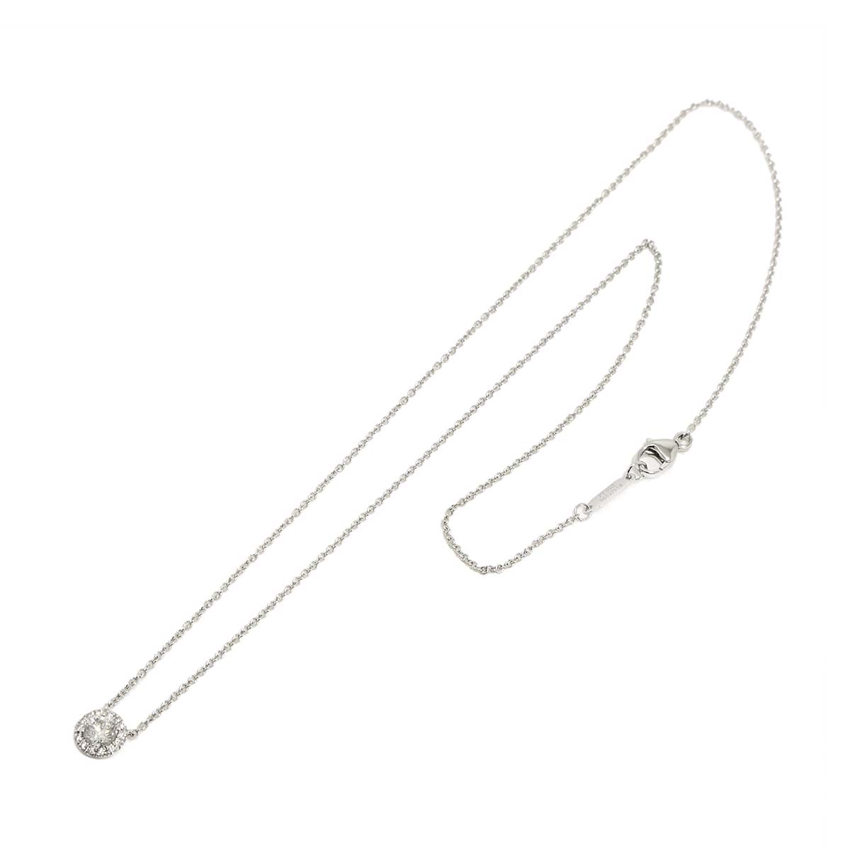 TIFFANY CO. Soleste Diamond Necklace Platinum