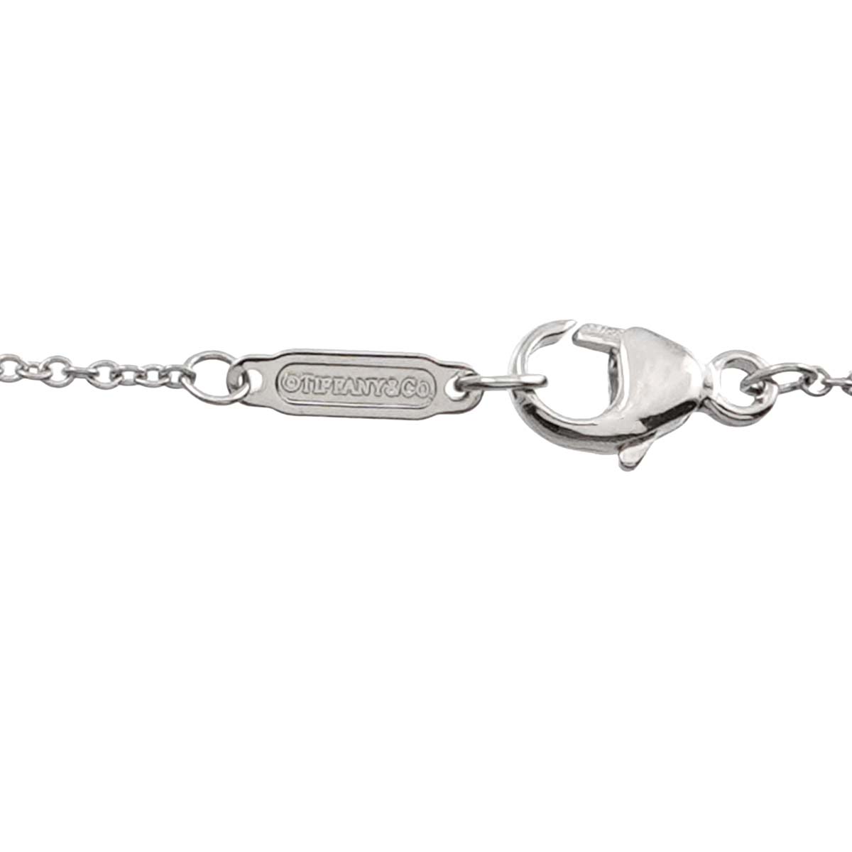 TIFFANY CO. Soleste Diamond Necklace Platinum