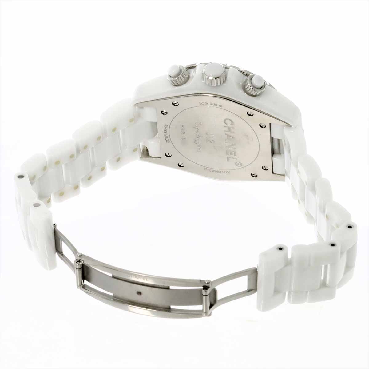 J12 SUPERLEGGERA H3410 Chronograph Automatic Silver Dial Mens