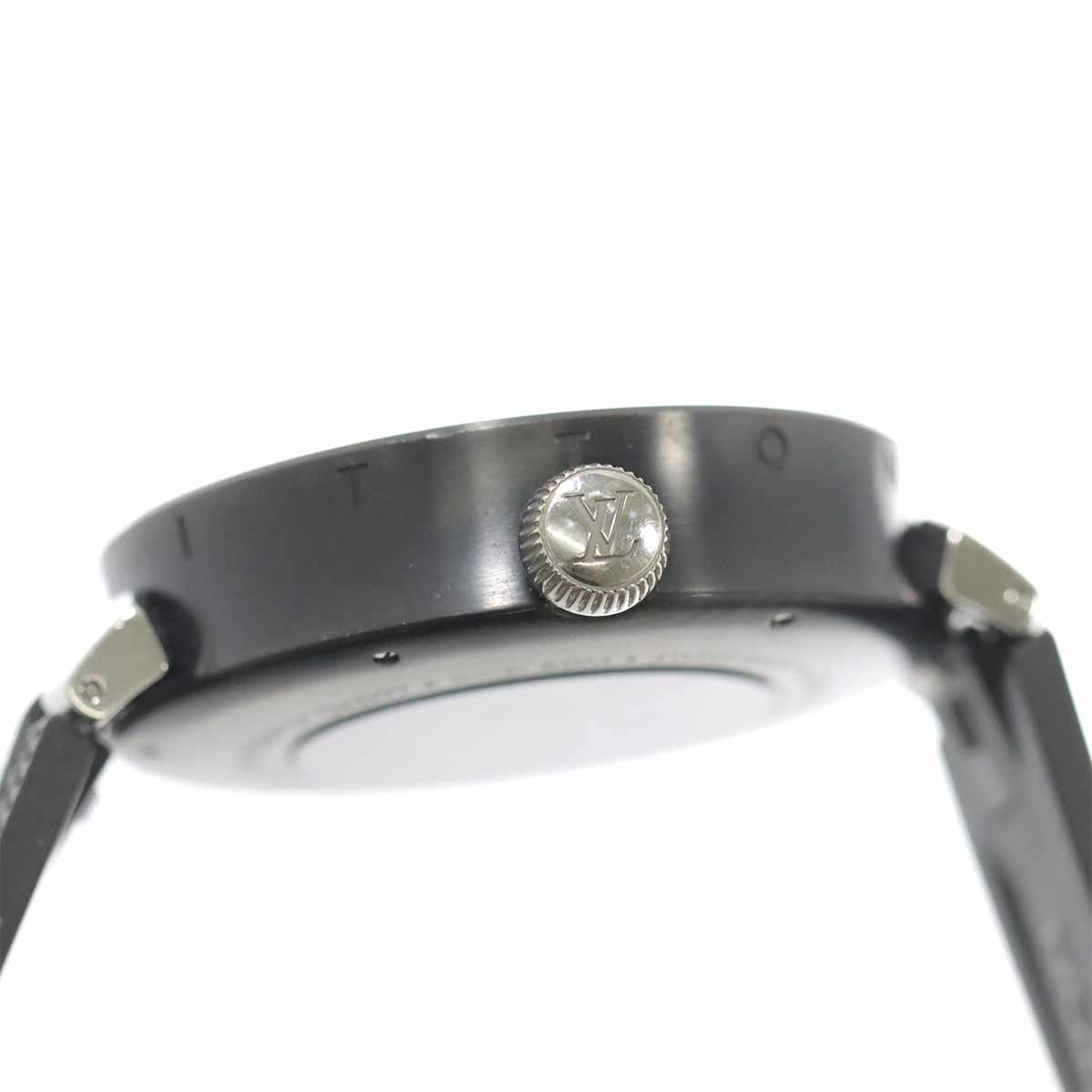 Tambour Moon Dual Time GMT QA097 Quarts Mens Watch