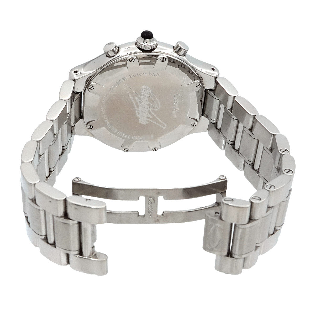 Must 21 Chronoscaph W10172T2 Chronograph Quartz Black Dial