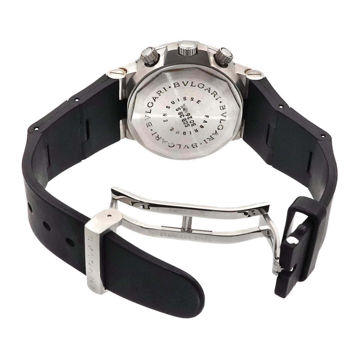 Diagono Scuba Chronograph SCB38S Automatic Black Dial Mens