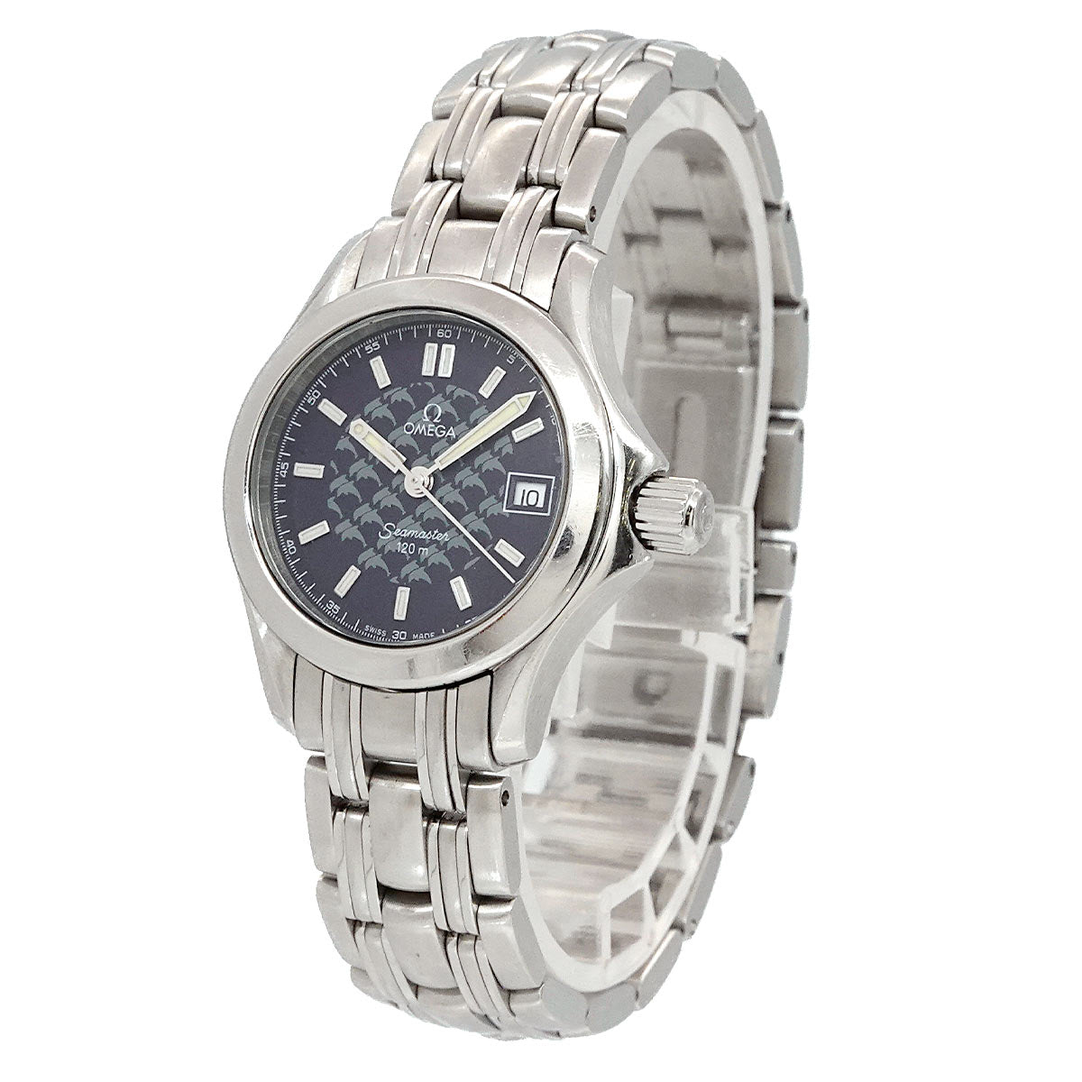 Seamaster 120 Jack Mayol 2002 2588.80 Limited Navy Dial Ladies