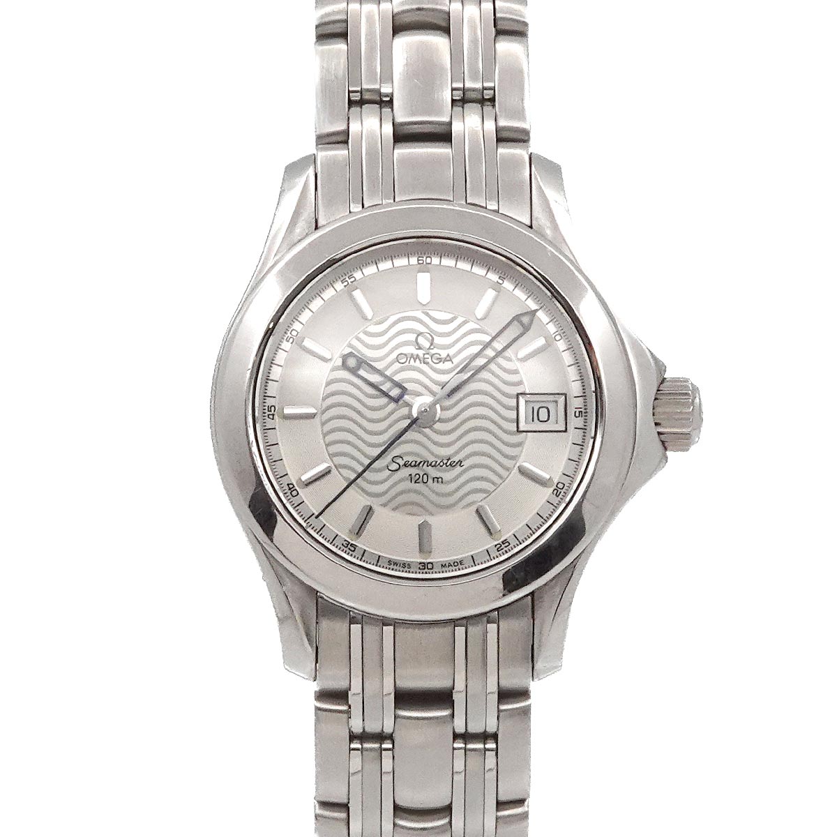 Seamaster 120 Date 2571 31 Quartz Silver Dial Ladies Watch