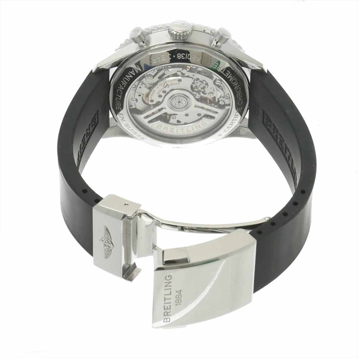 NavitimerB01 Chronograph43 AB0138 Automatic Silver Dial