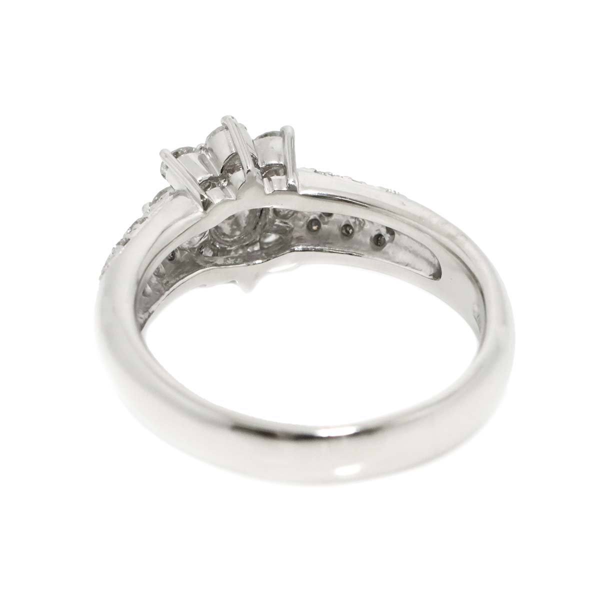 Diamond 0.31ct/0.72ct Ring Pt Platinum size8.25(US)