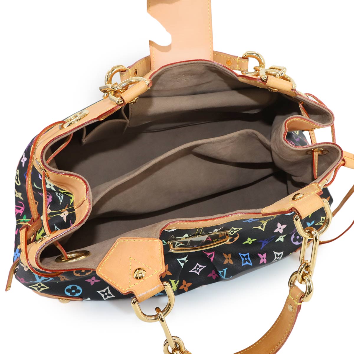 Monogram Multi Color Ursula Hand Bag Noir M40124 Purse