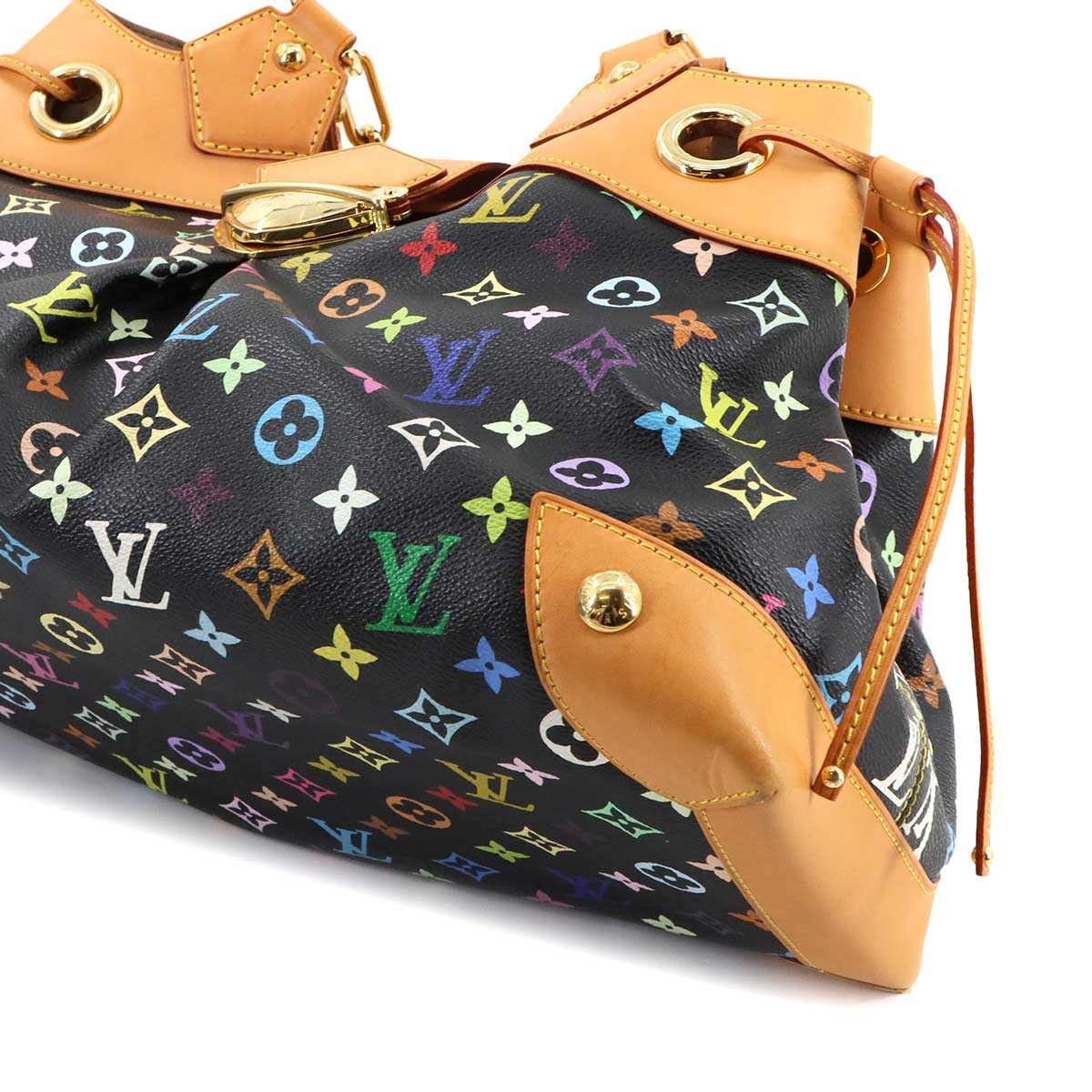 Monogram Multi Color Ursula Hand Bag Noir M40124 Purse