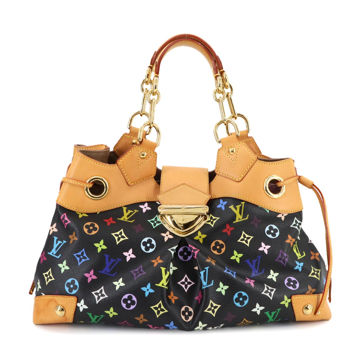 Monogram Multi Color Ursula Hand Bag Noir M40124 Purse
