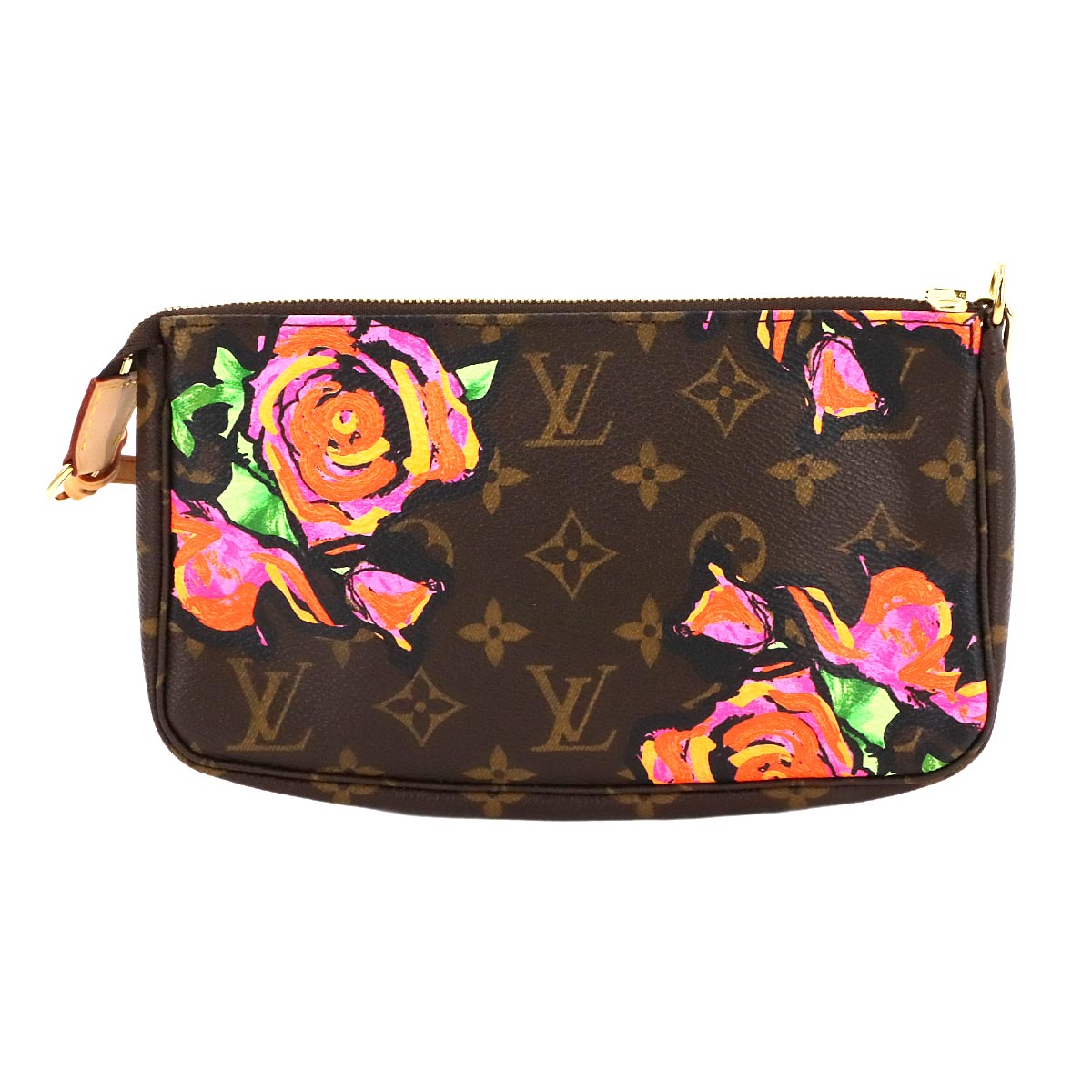 Monogram Rose Pochette Accessoires Hand Bag M48615