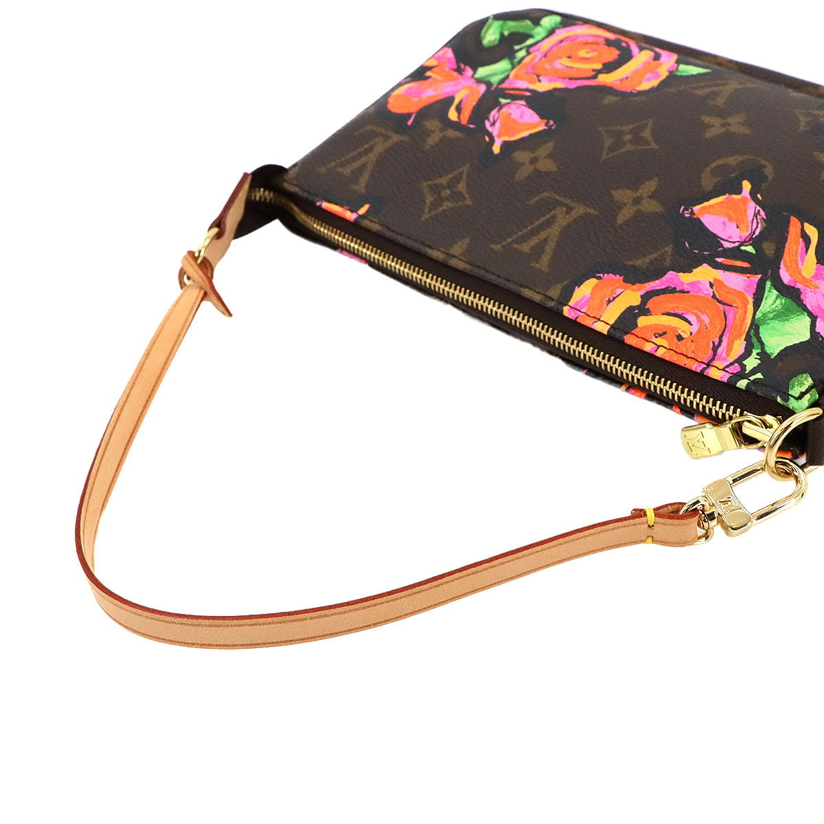 Monogram Rose Pochette Accessoires Hand Bag M48615