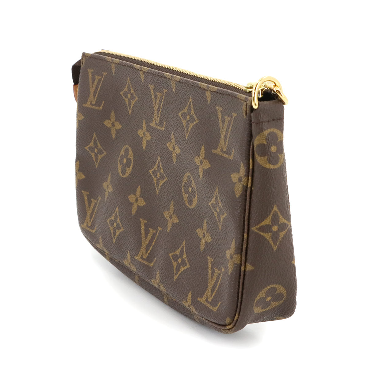 Monogram Pochette Accessoires Hand Bag Pouch Brown M51980