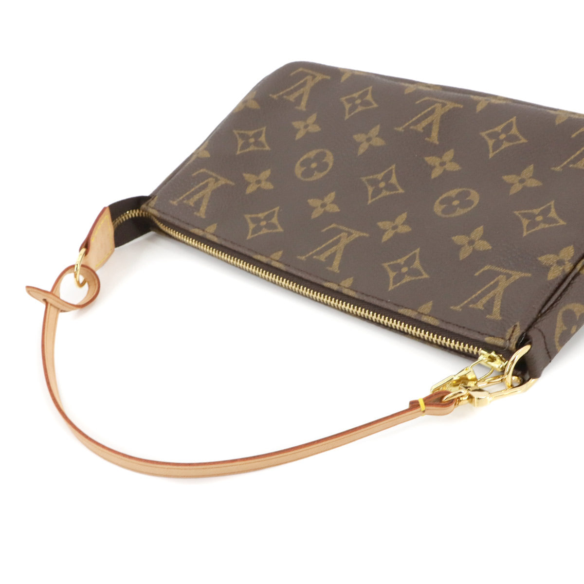 Monogram Pochette Accessoires Hand Bag Pouch Brown M51980