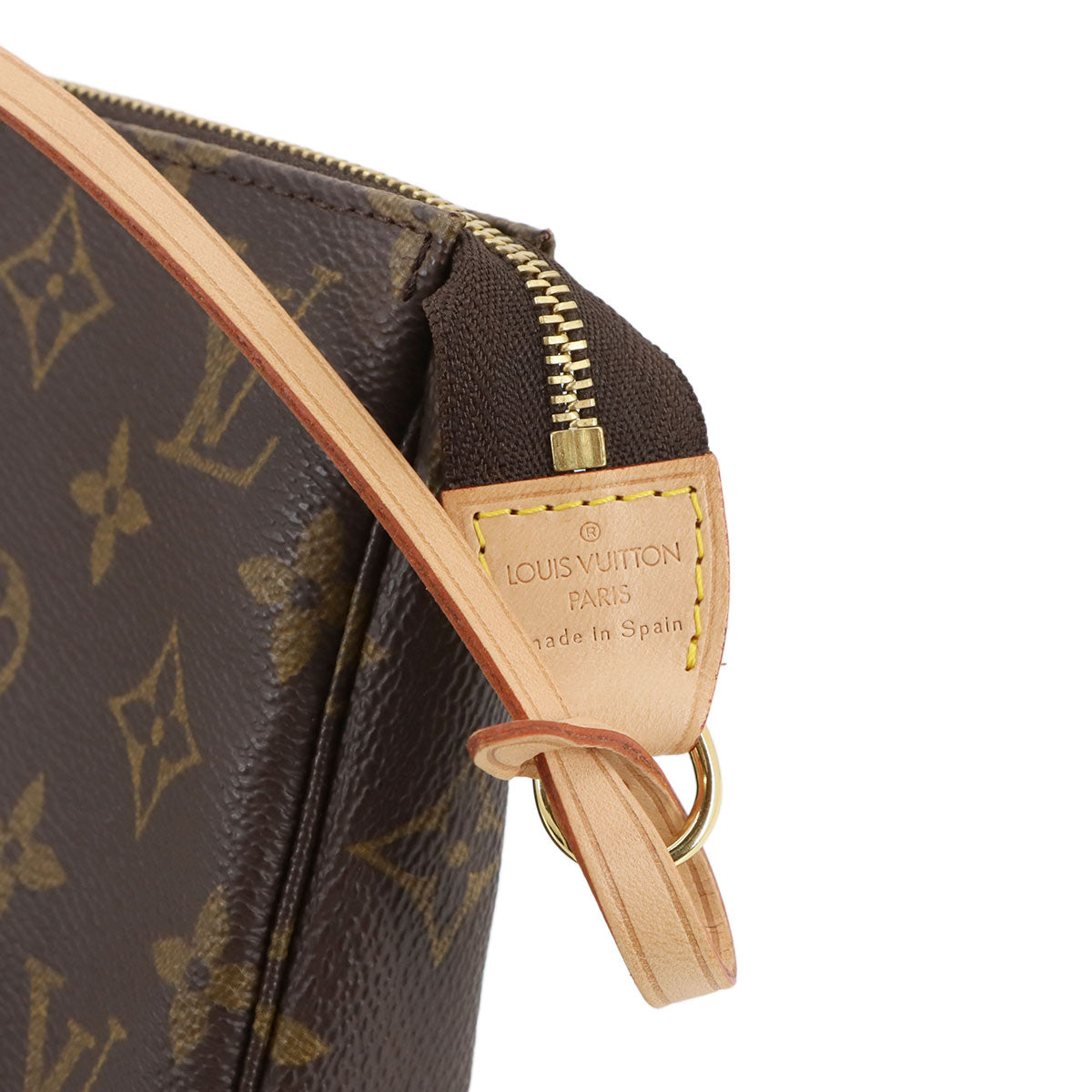 Monogram Pochette Accessoires Hand Bag Pouch Brown M51980