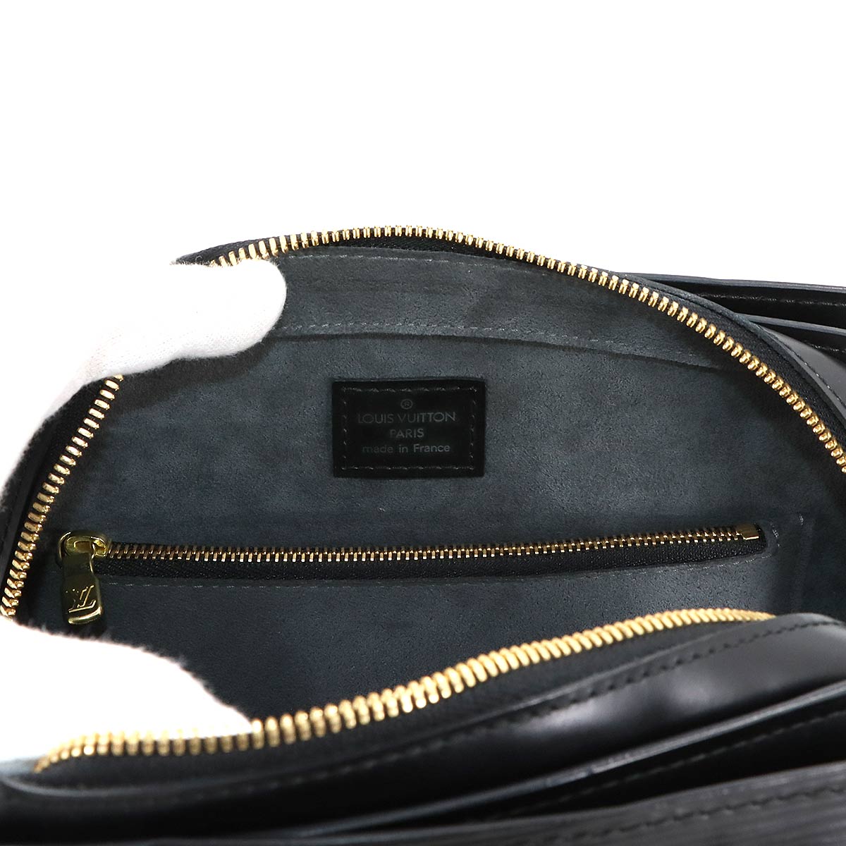 Epi Pont Neuf Hand Bag Leather Noir M52052 Purse