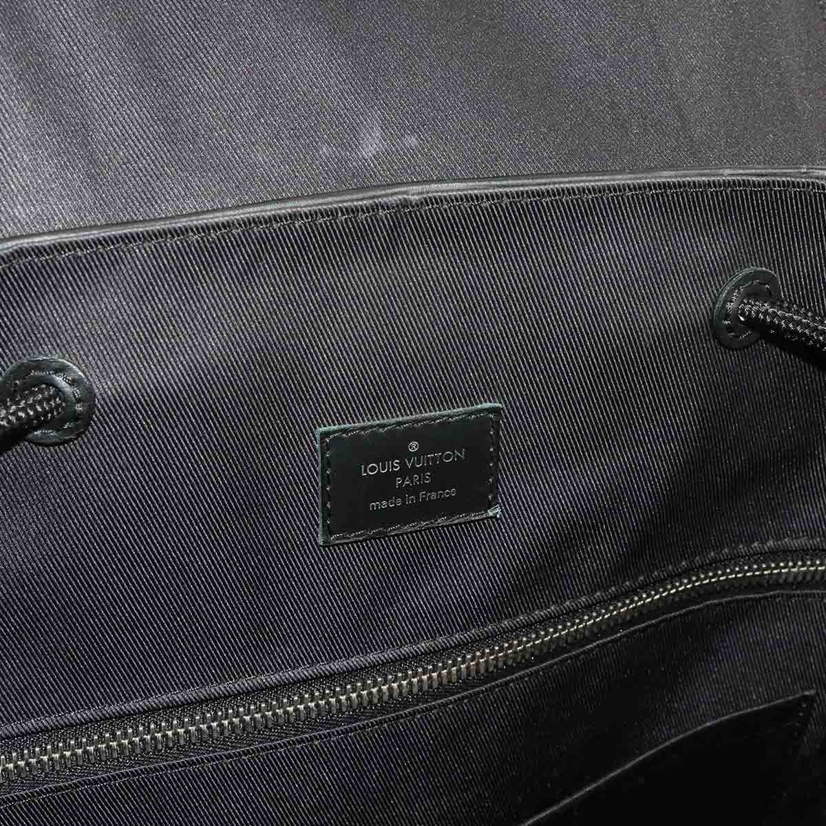 Epi LV Circle Christopher PM Back Pack Noir M55138