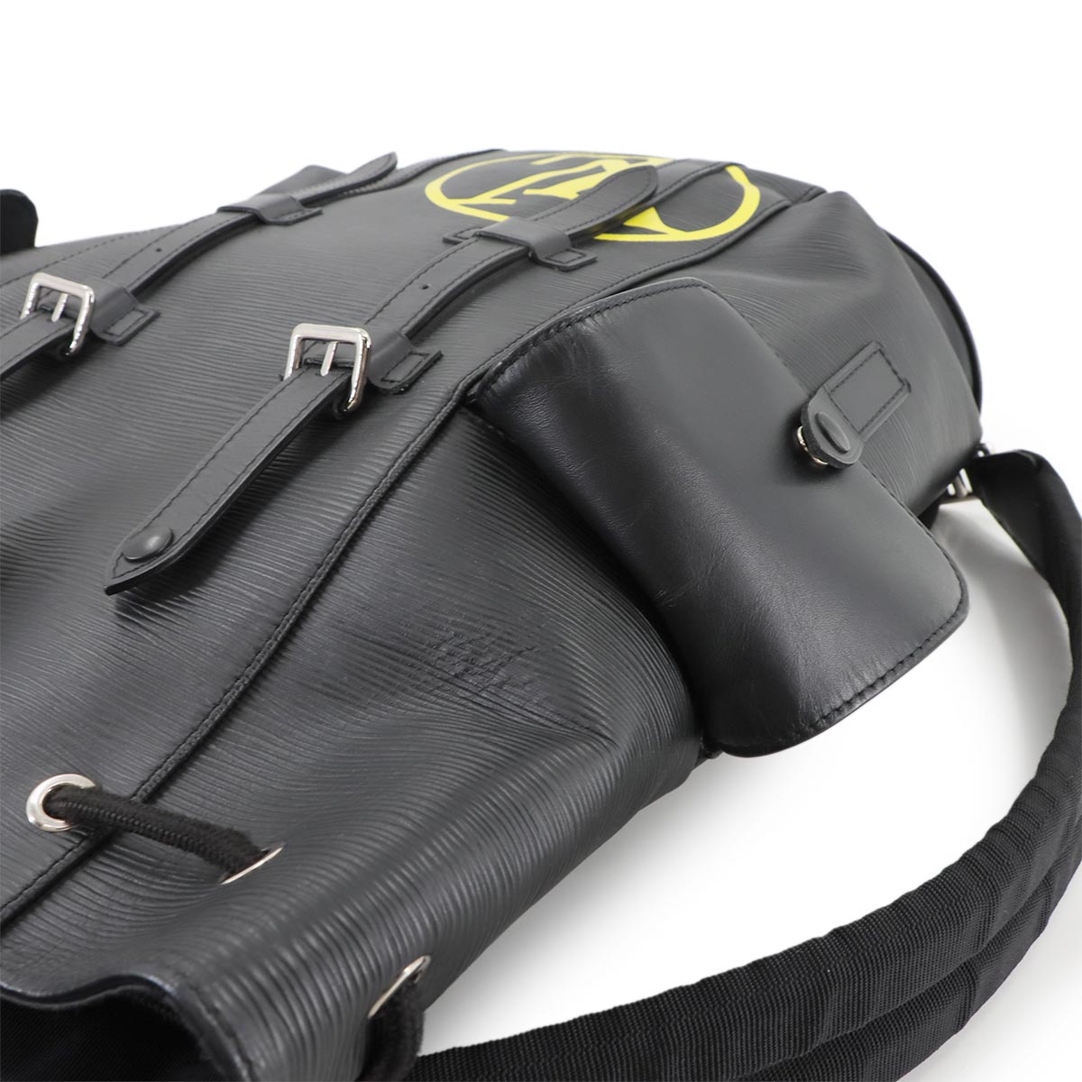 Epi LV Circle Christopher PM Back Pack Noir M55138