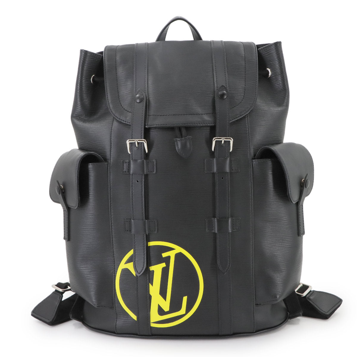 Epi LV Circle Christopher PM Back Pack Noir M55138