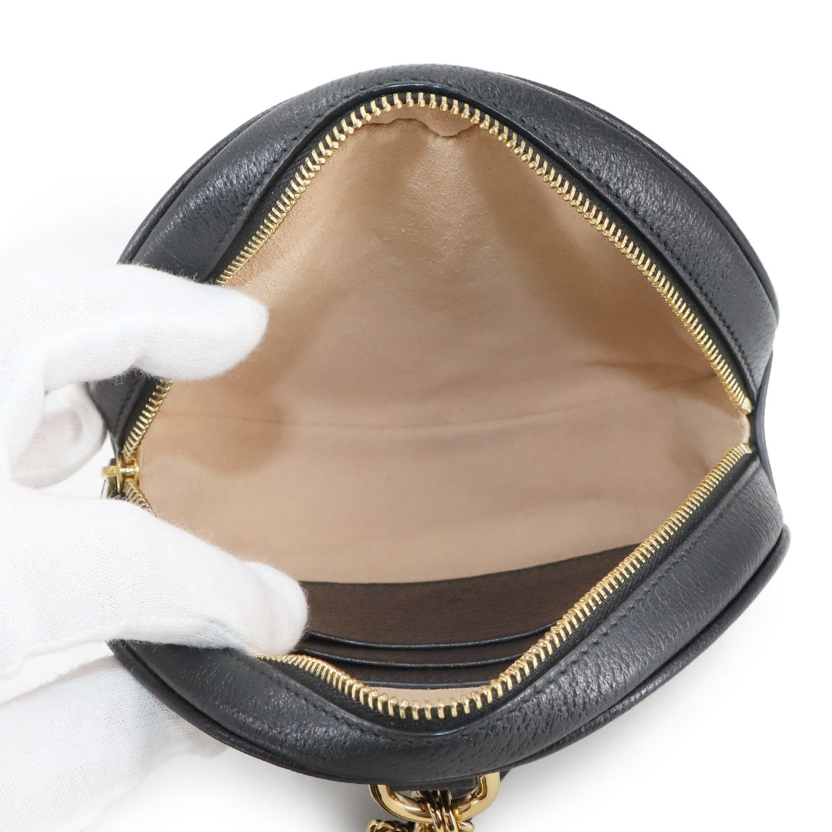 Ophidia Backpack Leather Black 598661 90282992