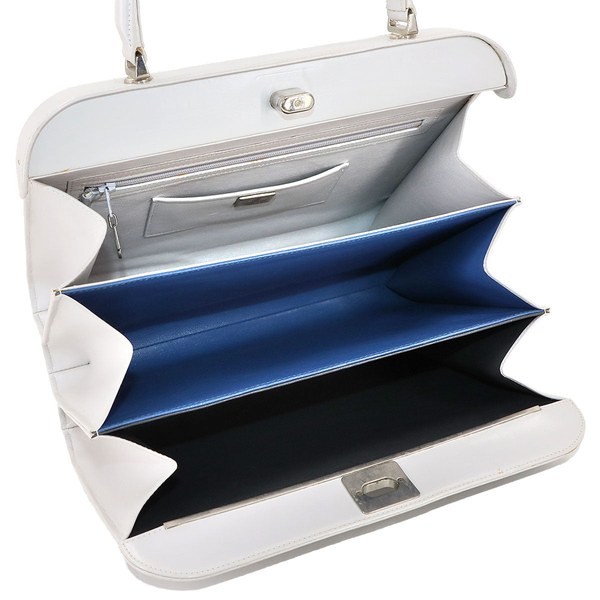 Hand Bag Horse Hair Leather Gray