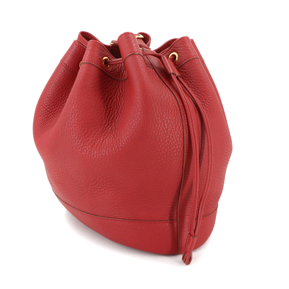 Market PM Shoulder Bag Taurillon Clemence Red Purse
