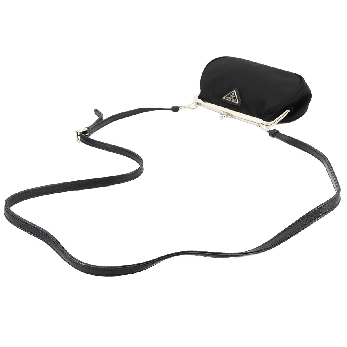 Shoulder Bag Nylon Black 1NF001 Purse