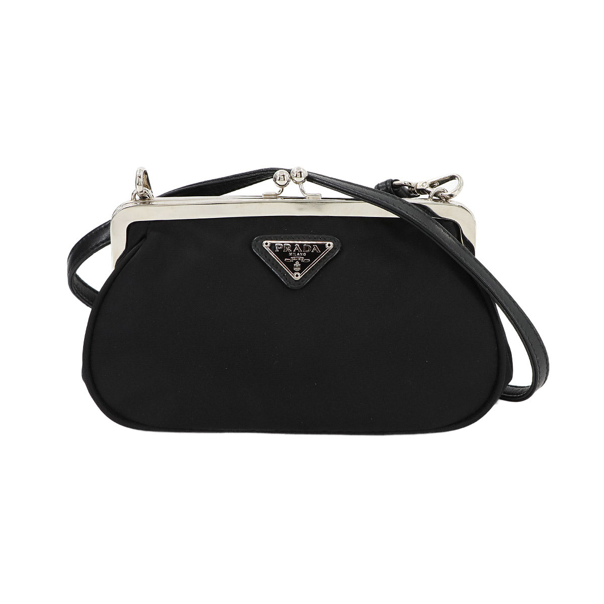 Shoulder Bag Nylon Black 1NF001 Purse